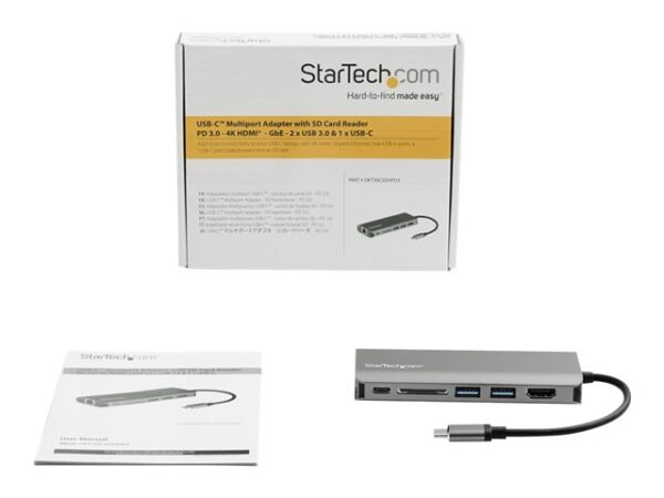 StarTech.com Adaptador Multipuertos con HDMI - 4K - Mac / Windows